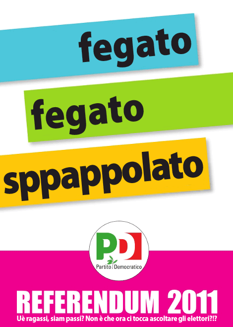 senti che bel vento partito democratico refrendum
