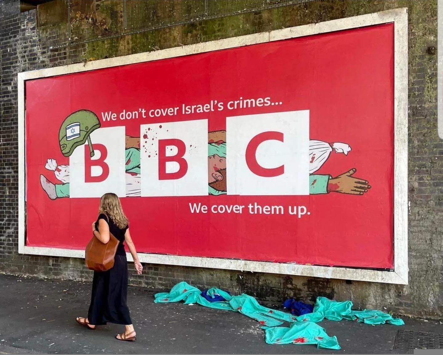 BBC ed i crimini di Israele