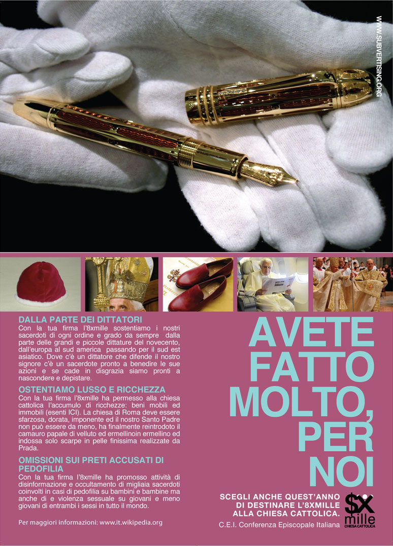 8x1000 otto per mille ottopermille