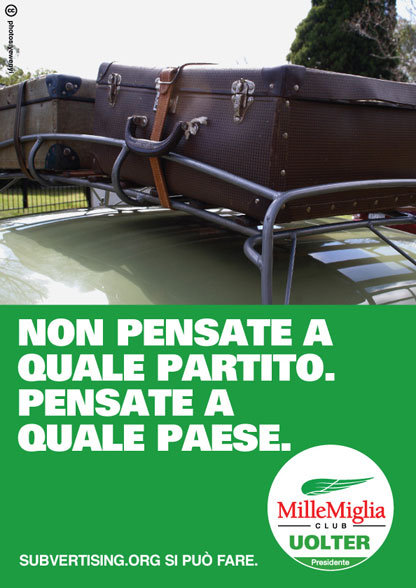 Non pensate a quale partito. Pensate a quale paese