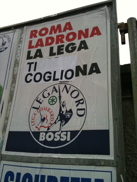 la lega ti cogliona e tu vota lega