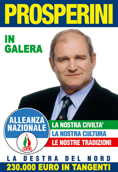 manifesto prosperini in galera