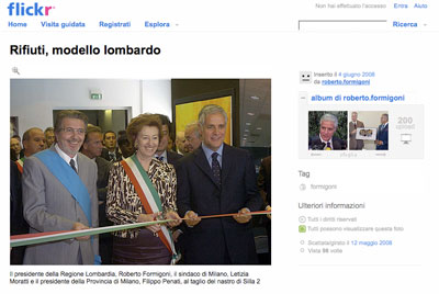 Rifiuti modello Lombardia